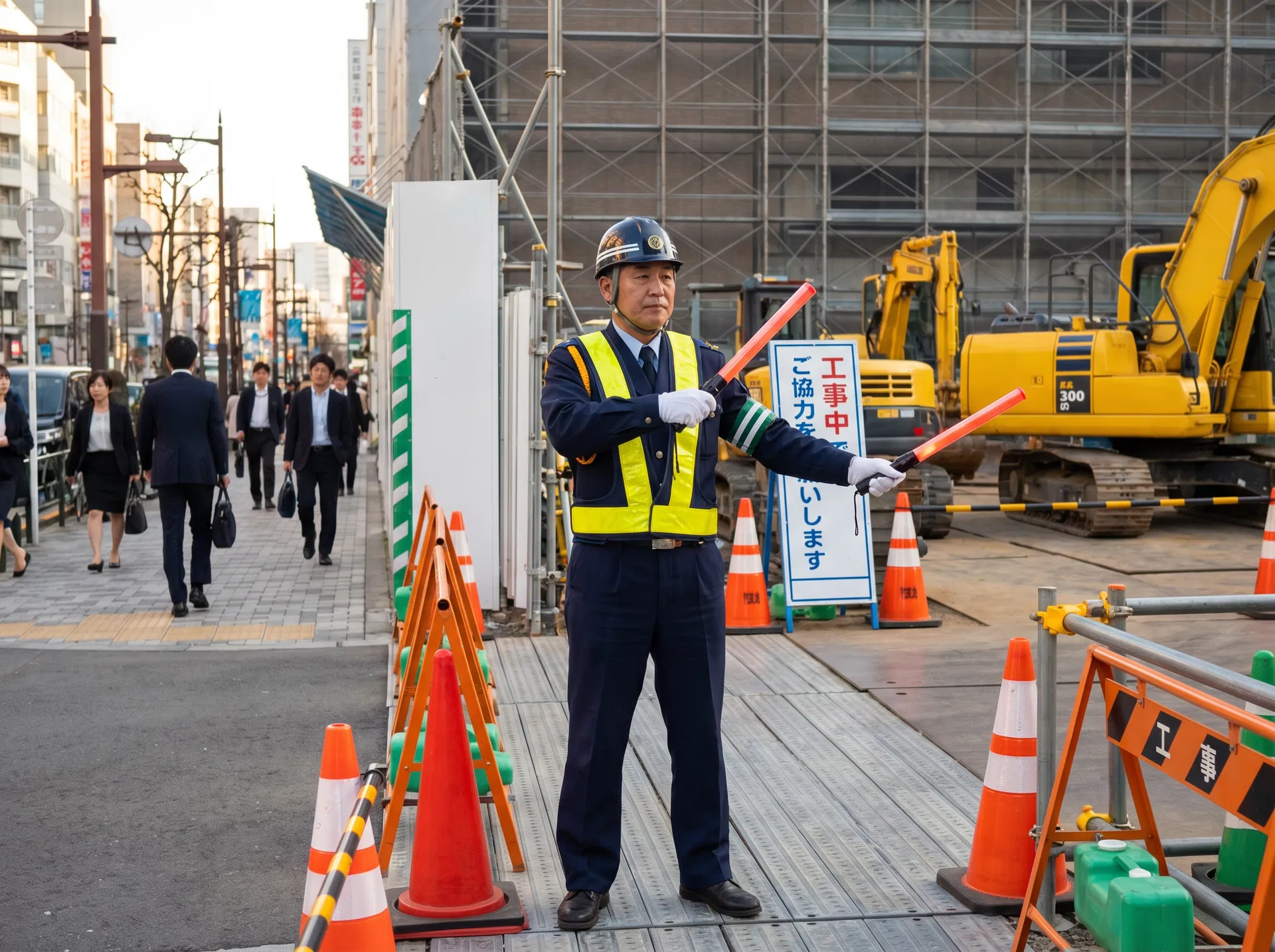 正社員 交通誘導警備